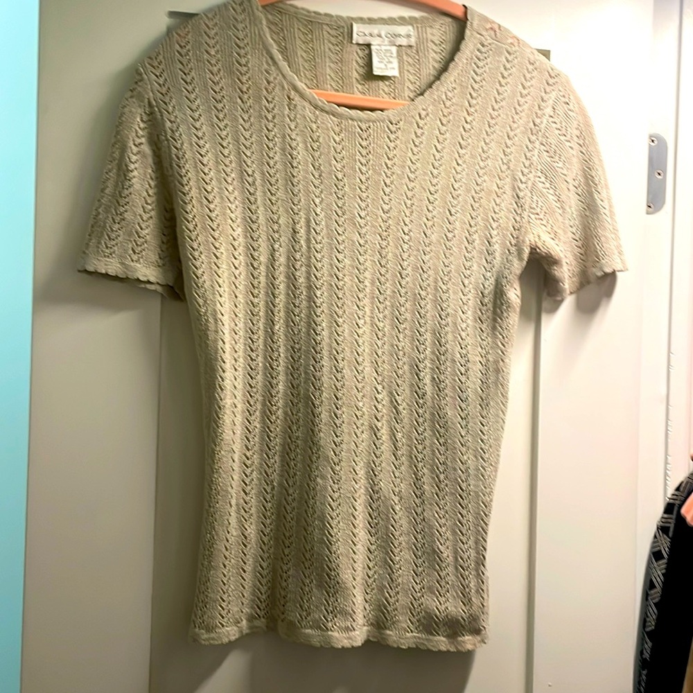 Casual Corner Knit Blouse
